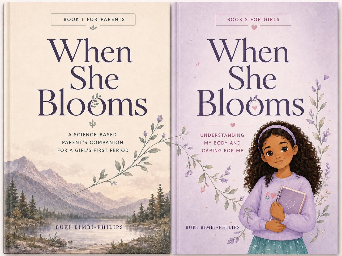 When She Blooms: Parent + Daughter Hardcover Gift Set